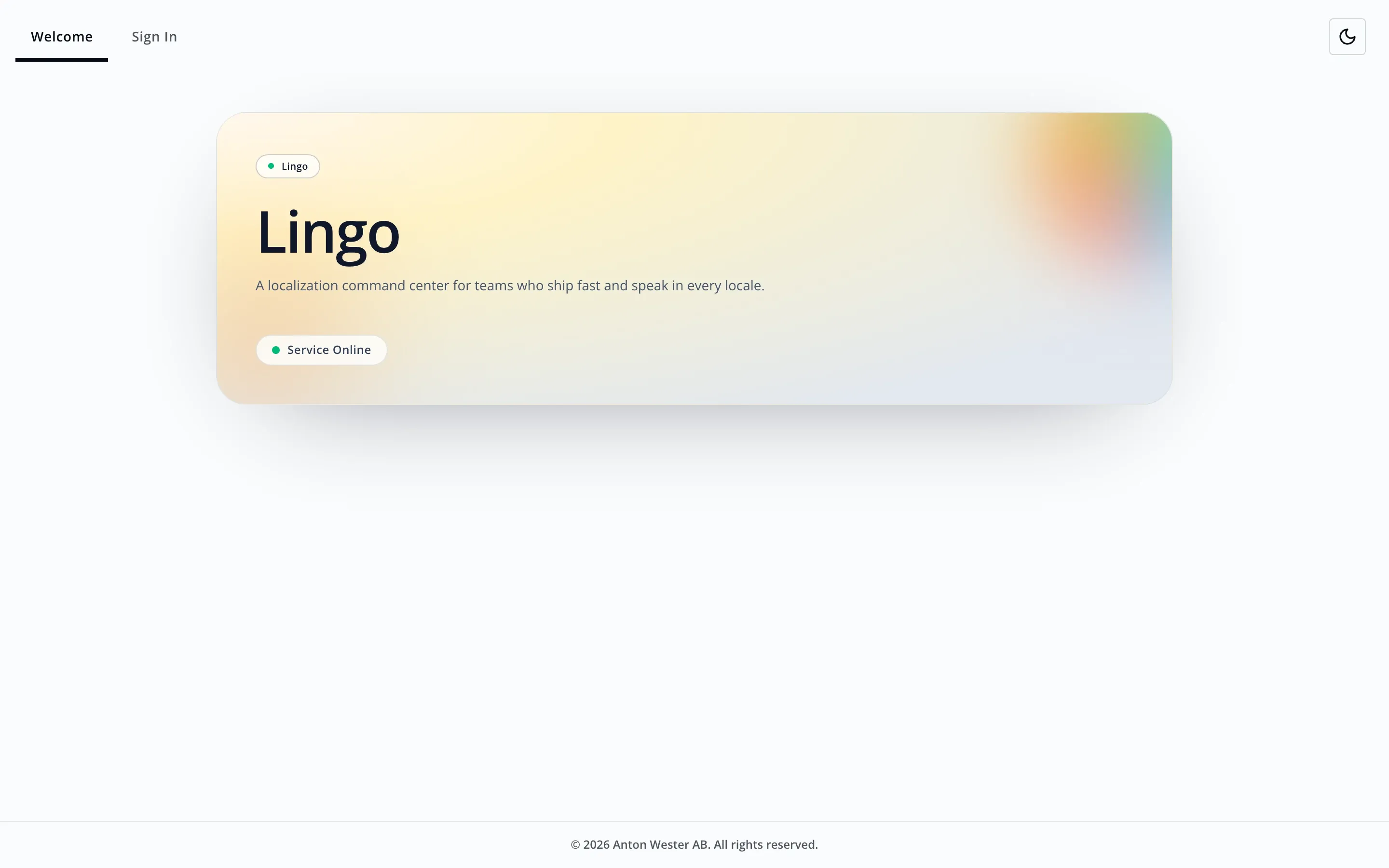 Lingo: AI-native lokalisering